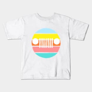 Jeep Wrangler Retro Kids T-Shirt
